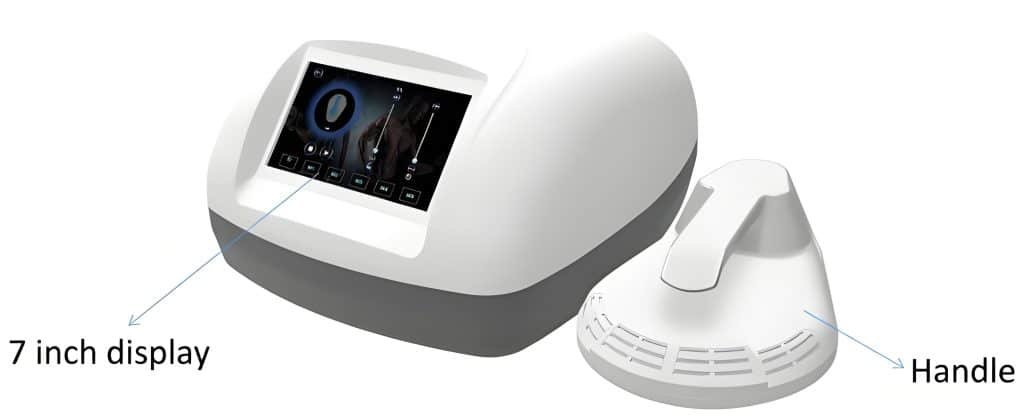 Descrierea structurii mașinii portabile de emsculpt