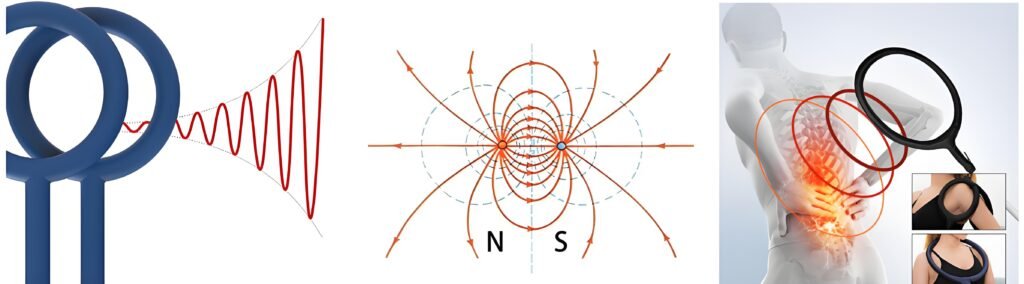 Double-frequency magnetic field pulse